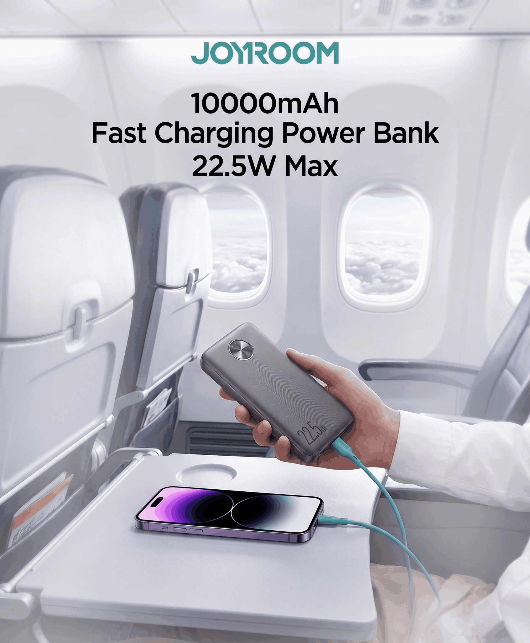JOYROOM FAST CHARGING POWER BANK 10000mAh (JR-PBF15)