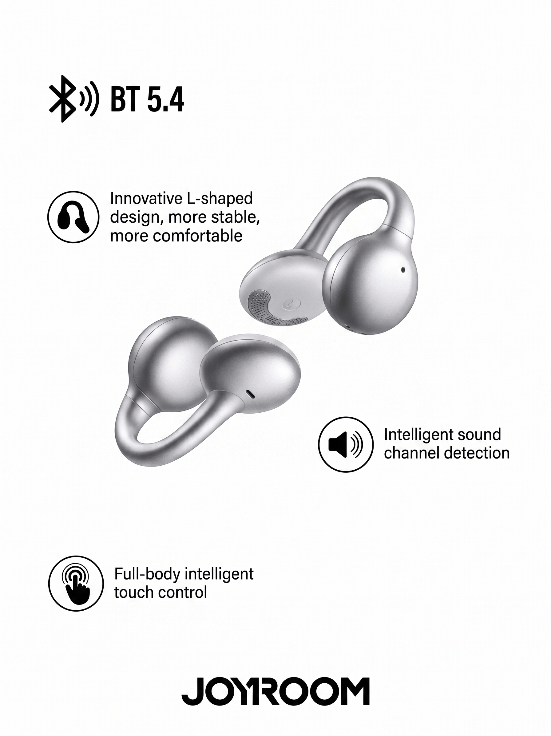 JOYROOM OE3 OPEN EAR TRUE WIRELESS EARBUDS (JR-OE3)