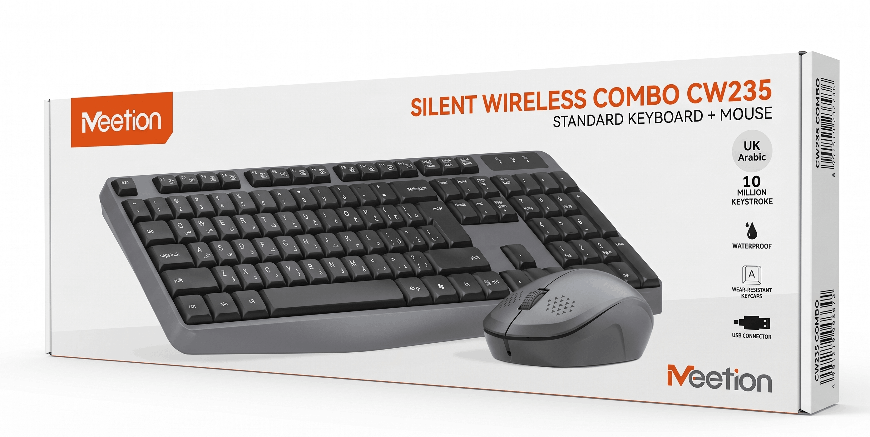 Meetion CW235 2.4G SILENT WIRELESS KEYBOARD & MOUSE COMBO