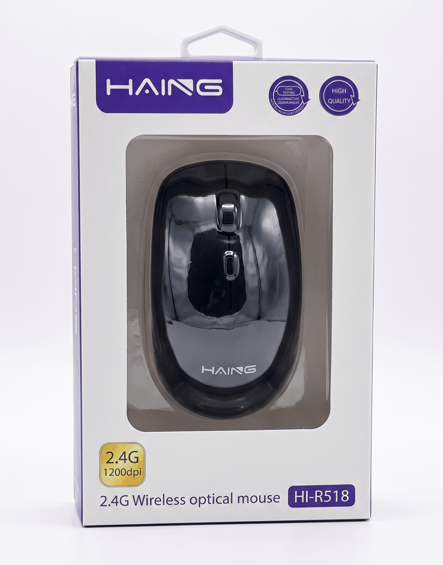 HAING HI-R518 2.4G WIRELESS OPTICAL MOUSE