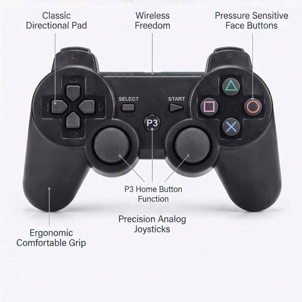 DOUBLESHOCK PS III WIRELESS CONTROLLER
